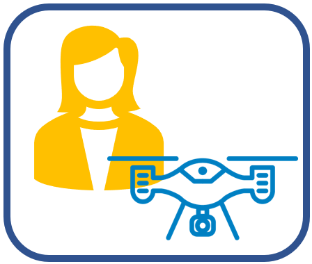 icona dell’operatore di droni