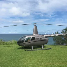 Robinson R66 in Borneo 