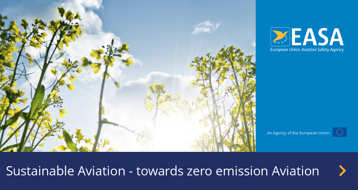 Sustainable Aviation - Towards Zero Emission Aviation | EASA