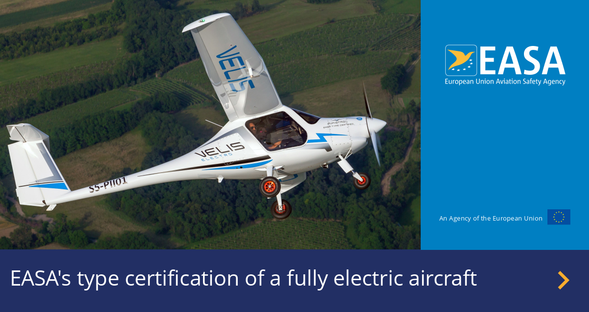 EASA's type certification of a fully electric aircraft | EASA