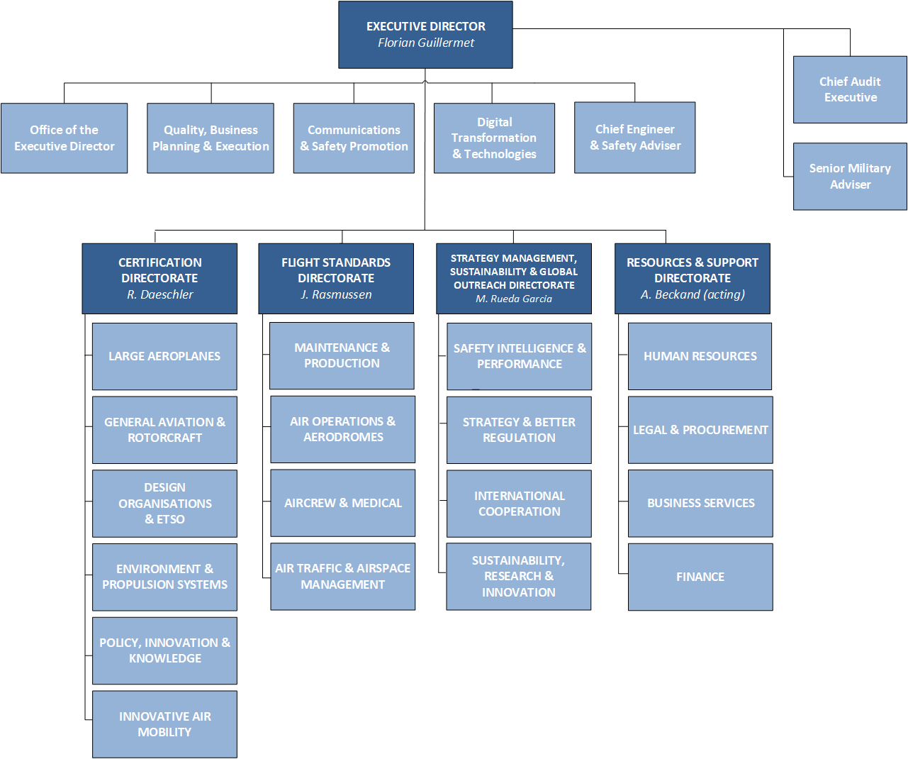 Agency Organisation Structure