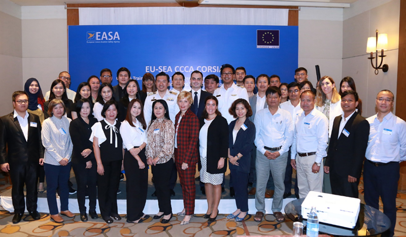 Group of colleagues EU-SEA CCCA CORSIA