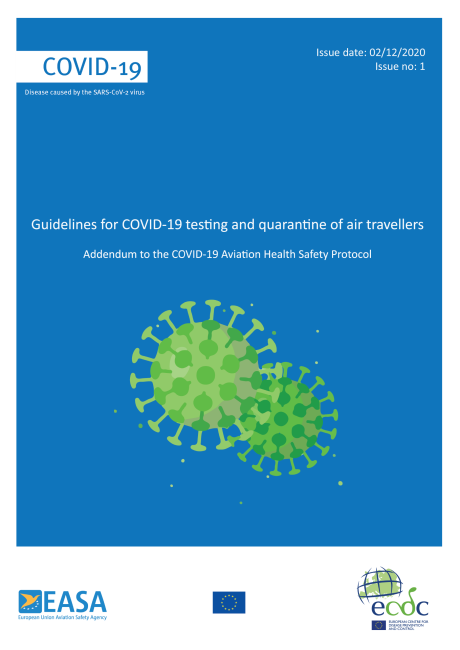 Testing and quarantine of air travellers