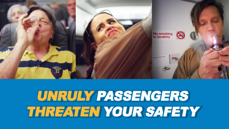 Unruly Passenger Behaviour On Board Flights Is A Threat To Safety. Get ...