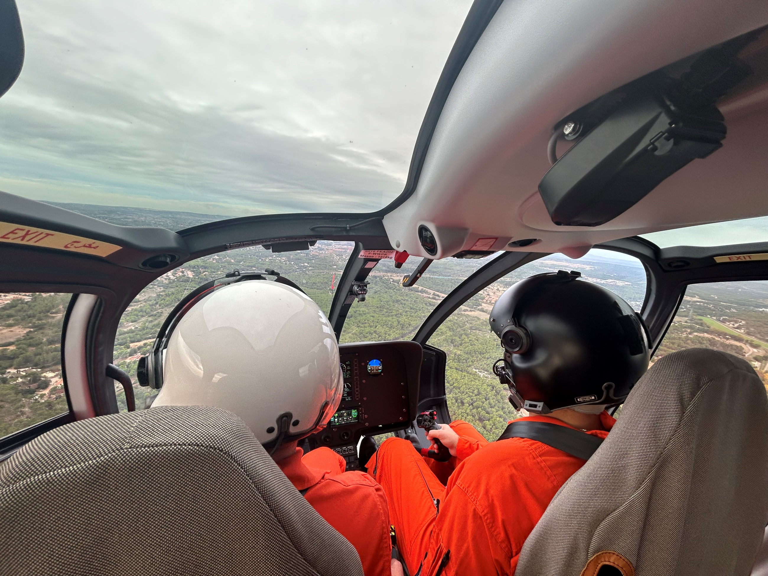 Helicopter flight tests